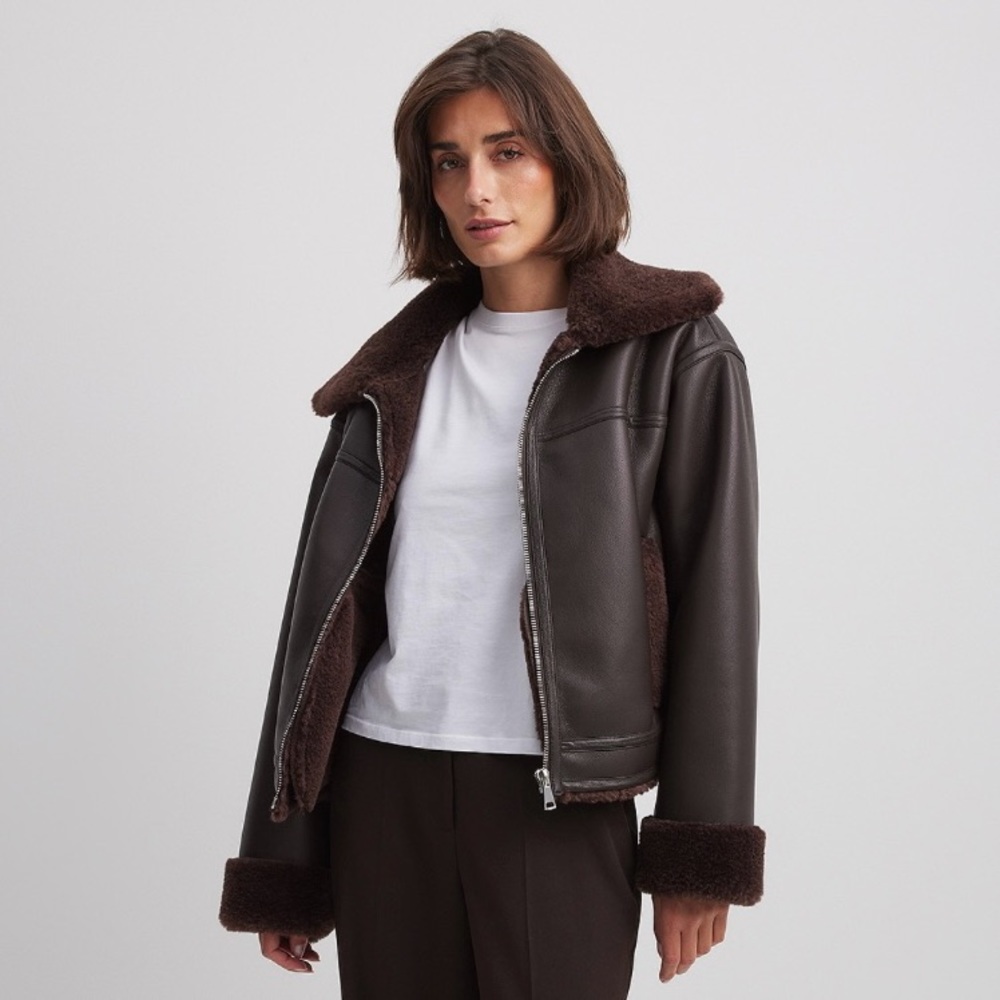 Hugo Buscati Chocolate Leather Jacket